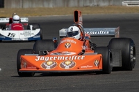 2018年の「RICHARD MILLE SUZUKA Sound of ENGINE」にて、デモランを行う「マーチ741」。