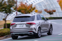 WLTCモードの燃費値は11.1km/リッター。3リッター直6ガソリンエンジン搭載の「GLE450 4MATICスポーツ」では同10.3km/リッターとなる。