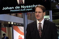 
	アウディジャパンのヨハン・ダ・ネイスン社長
	 