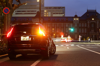 出発前、東京駅にて。
    