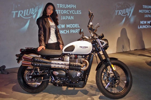 2019年型の「トライアンフ・ストリートスクランブラー」上陸