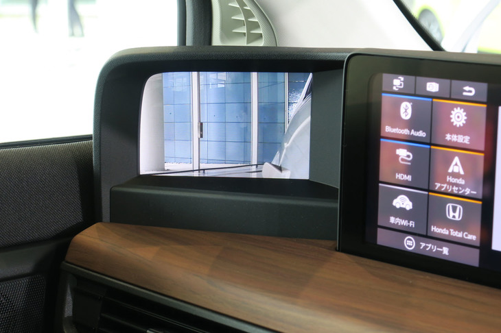 ホンダeアドバンス（サイドカメラミラー）