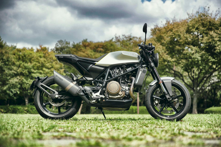 コンセプトモデルそのままの斬新なスタイリングが目を引く「ヴィットピレン701」。弟分の「ヴィットピレン401」より3カ月ほど遅れて、2018年7月に日本に導入された。