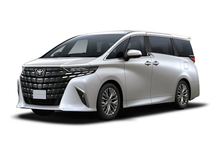 トヨタ・アルファード エグゼクティブラウンジ（6人乗り、2.5リッタープラグインハイブリッド車） ※以下、写真はすべて同車のもの