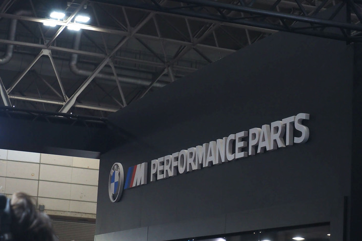 BMWブースの様子。