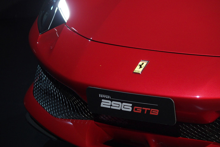 フェラーリ296GTB（フロントマスク）