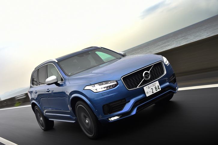 ボルボの大型SUV「XC90」。2016年1月に発売された現行型は2代目のモデルにあたる。