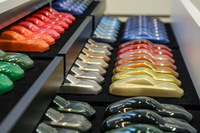 「ポルシェ エクスクルーシブ マニュファクチュール」では、外板色や内装など、あらゆるもののカスタマイズが可能となっている。