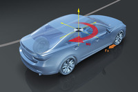 ガソリンターボエンジンと同じタイミングで、新たな車両運動統合制御技術「G-ベクタリングコントロール プラス」も投入された。従来のハンドルを切った際の制御に加え、ハンドルを戻す時の安定性が高められている。