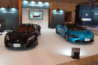 今回が初参加となったマクラーレンのブースの様子。