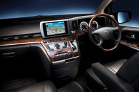 「350ハイウェイスター ブラックレザーエディション」のインパネ