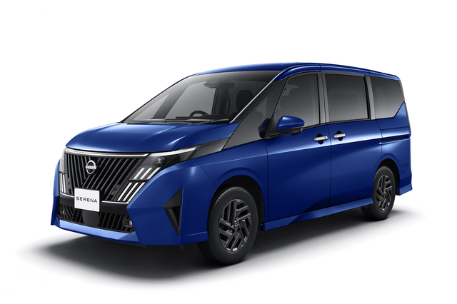 日産が「セレナ」をマイナーチェンジ フロントグリルのパターンを変更