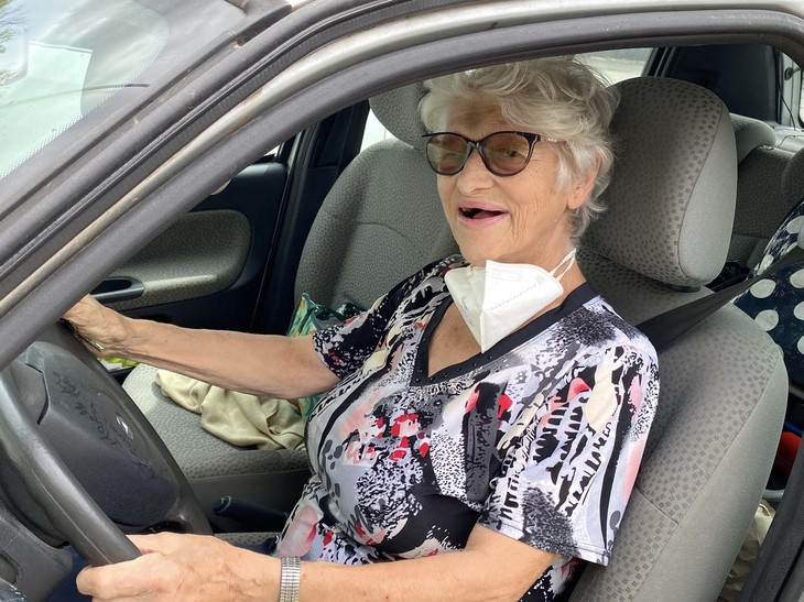 80歳を機に運転をやめようと考えたものの免許を更新できたことから、もう少し乗ることにした。