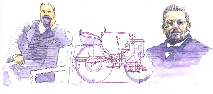 第15回：「システム・パナール」という発明自動車の進化を加速させた駆動方式革命