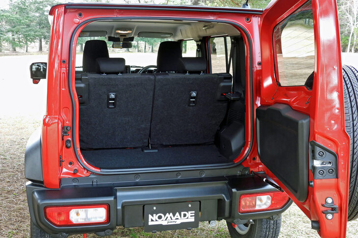 スズキ・ジムニー ノマド（ラゲッジスペース）