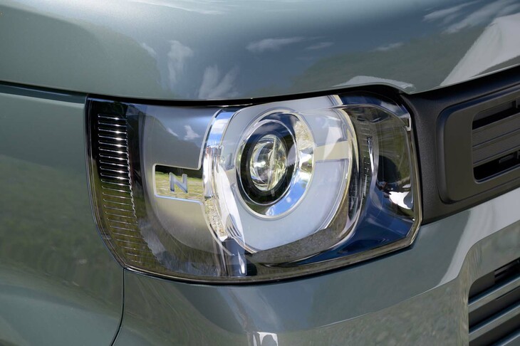 ホンダN-BOXジョイ ターボ 「アクティブフェイスパッケージ」装着車（ヘッドランプ）