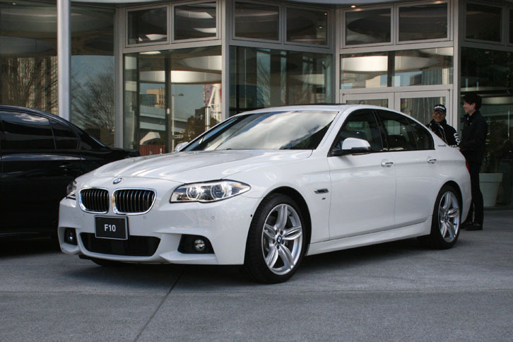 6代目BMW 5シリーズ（F10型／2010～2016年）。写真は2016年型「アクティブハイブリッド5」。