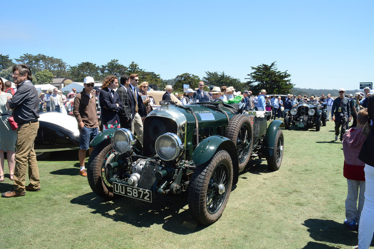 W.O.時代のベントレーを象徴する「ブロワー」。「4 1/2リッター」の直4エンジンにスーパーチャージャーを組み合わせている。