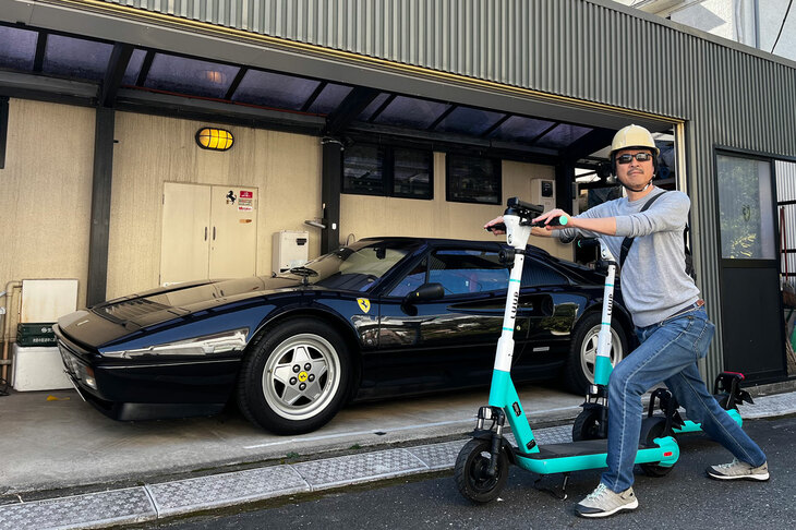 自宅のすぐ前に電動キックボードを扱うシェアリングサービス「LUUP」のポートができたので、試しに借りてみた。電動キックボードはカーマニアにとって警戒すべき相手だが、敵を知らずして道は走れない。