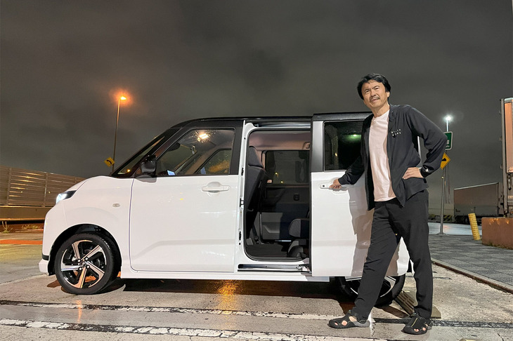 「スズキ・ワゴンRスマイル」に続き、いよいよ「ムーヴ」もリアスライドドアを採用したかと思うと、なんだか感慨深い。軽ハイトワゴンにもスライドドアの波が押し寄せてきたのか。