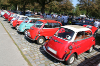 「BMW 600」が集う一角。BMWフェスティバルで。