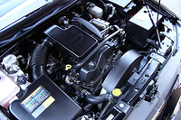 93.0×102.0mmのボア×ストロークをもつアルミ製ストレート6。1気筒で軽自動車に匹敵する！　DOHC4バルブのヘッドメカニズムをもつ、トレイルブレイザーのために新開発されたエンジンだ。