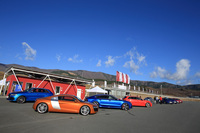 取材会の舞台となった、富士スピードウェイのジムカーナコースの様子。