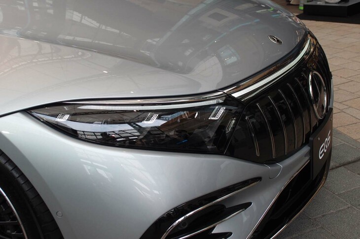 メルセデスAMG EQS53 4MATIC＋（フロントまわり）