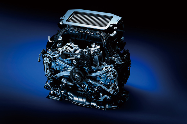 FA24DITと呼ばれる2.4リッター水平対向4気筒直噴ターボエンジンは、最高出力275PS/5600rpm、最大トルク350N・m/ 2000-4800rpmを発生。