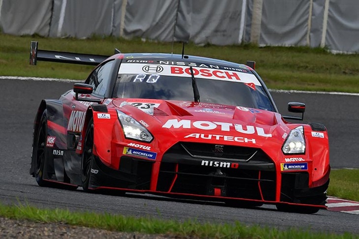 SUPER GT第3戦を制した、松田次生／ロニー・クインタレッリ組のNo.23 MOTUL AUTECH GT-R。（写真提供 GTA）