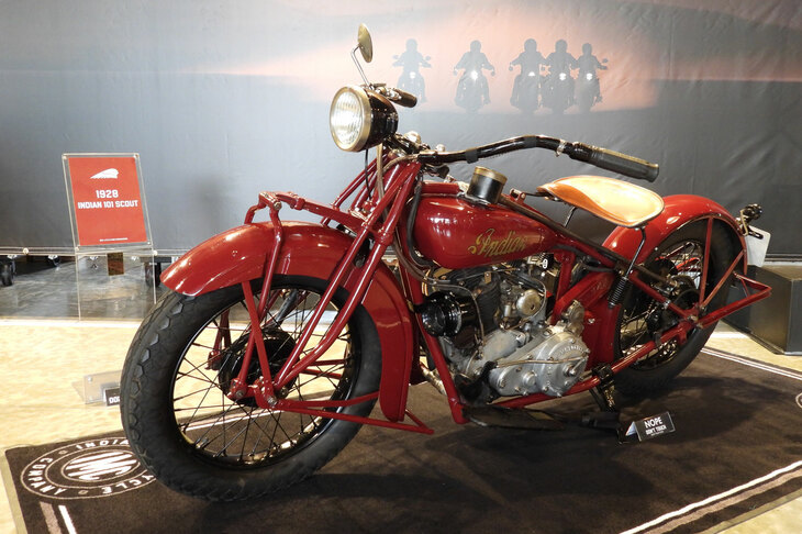 会場には貴重な1928年型「101スカウト」の姿も。