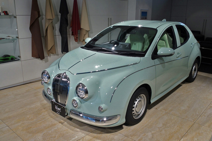 4代目にあたる新型「ビュート ストーリー」。ベース車は「トヨタ・ヤリス」に変更されている。