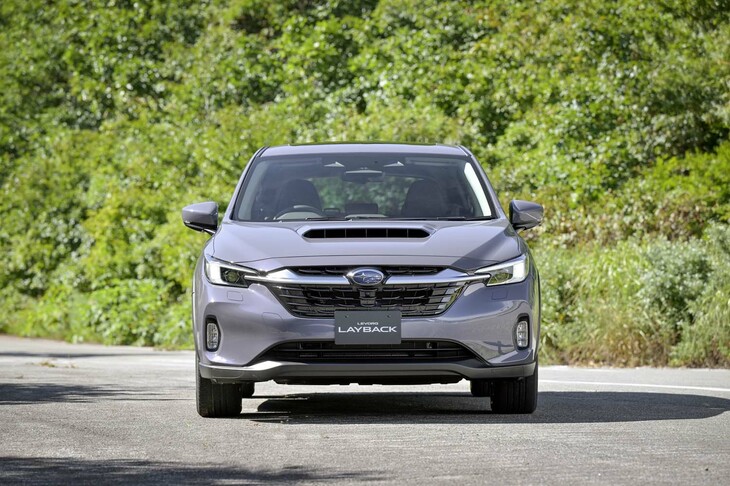 スバル・レヴォーグ レイバック リミテッドEX（フロント）