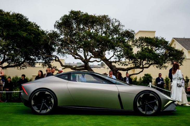 「ネクセラ ビジョン」は、米国カリフォルニア州で行われた自動車イベント「ザ・クエイル・ア・モータースポーツ・ギャザリング」（2026年8月14日開催）と、「ペブルビーチ・コンクール・デレガンス」（同8月16日）に出展された。写真は後者の会場でのもの。