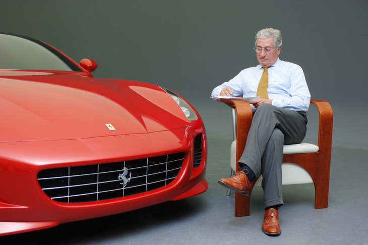 「フェラーリGG50」とジョルジェット・ジウジアーロ氏。「オートモビル・カウンシル2025」で彼の話を聞けるのが、今から楽しみだ。