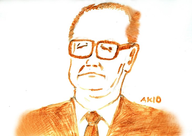 チェーザレ・ロミティ（1923～2020年）。フィアット引退後にはイタリア-中国協会を設立したほか、ローマ美術アカデミーの総裁も務めた。